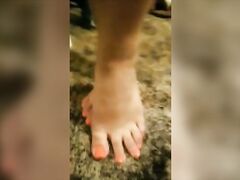 Beautiful Foot Tease POV