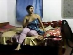 South Indian couple homemade sex young wife sucks her man cock and seduced him.