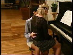 Russian lesbian piano teacher