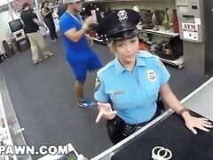 XXX PAWN - Juicy Latin Police Officer no Speaky English