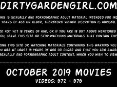 Dirtygardengirl OCTOBER 2019 NEWS fisting prolapse giant toy