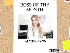WANKZ- Stud Shows Alyssa Lynn who the Boss is