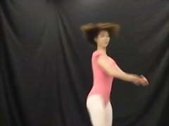 Chinese girl dancing