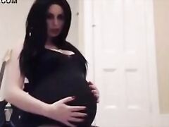 Huge Pregnant Belly - Part 8